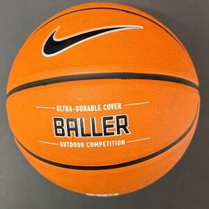 Nike Baller Outdoor Basketball Size 7 29.5 Orange NK13285507 Ultra Durable
